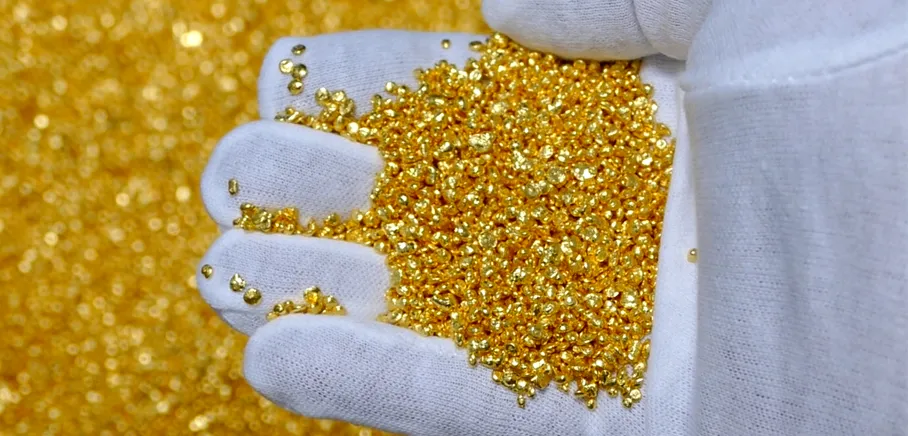 Gold Granulat bei C.Hafner